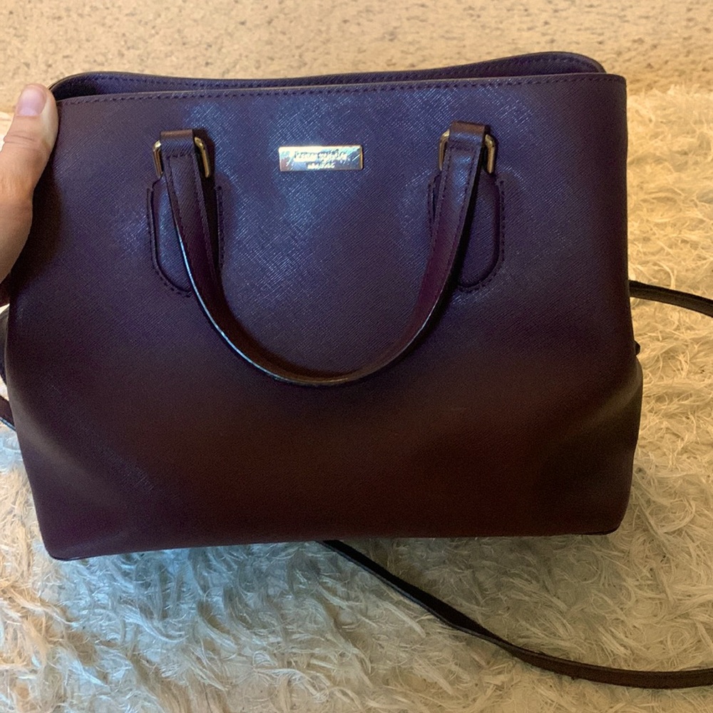Maroon Kate Spade Purse